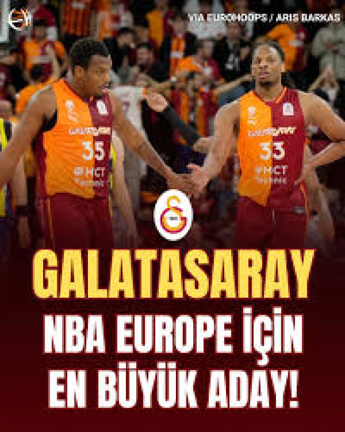 Galatasaray, NBA Avrupa projesini açıkladı