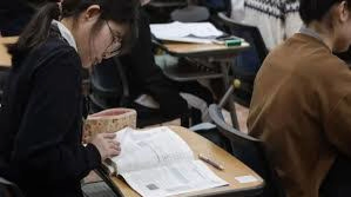 Güney Kore, üniversiteye giriş sınavı sırasında uçuşları durduracak