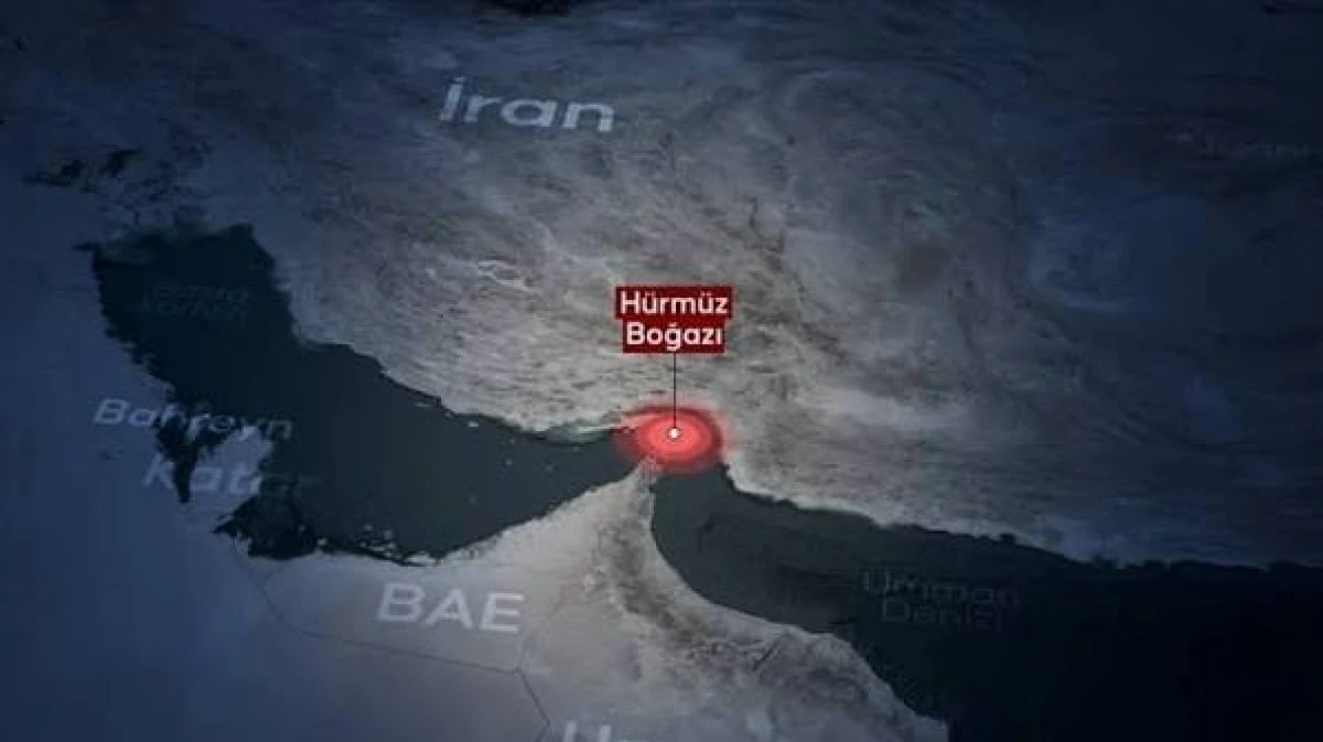 İran'ın H&uuml;rm&uuml;z Boğazı'nı yeniden kapattığını a&ccedil;ıklamasının ardından deniz trafiği yavaşladı