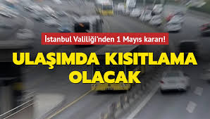 İstanbul Valiliği'nden kısıtlama