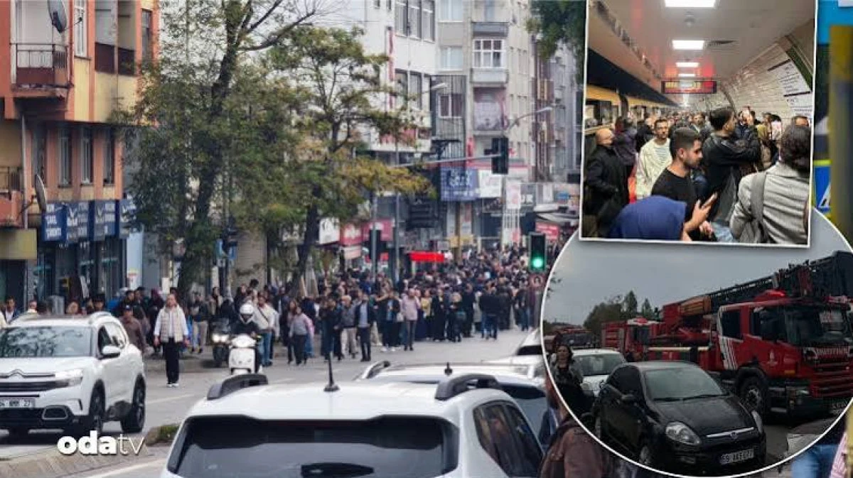  İstanbul'da metroda patlama sesi: Yolcular tahliye edildi