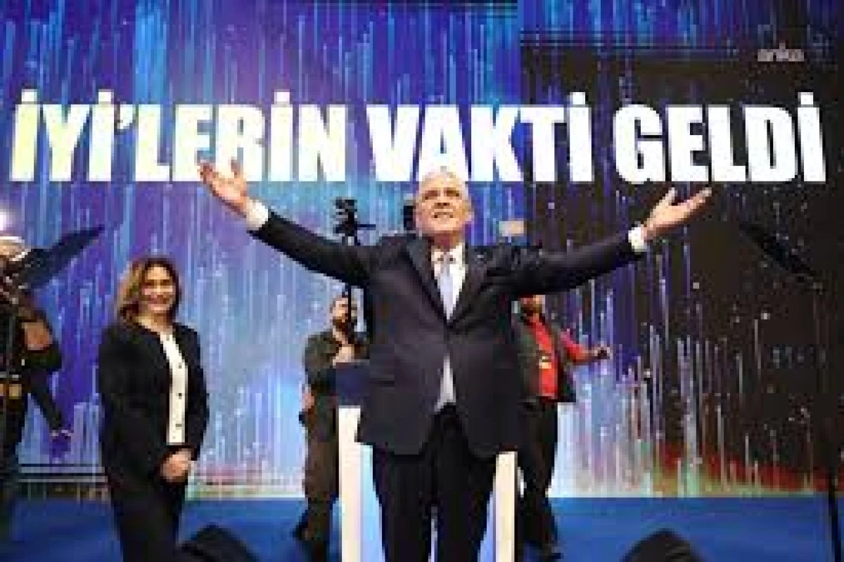 İYİ Parti 4. Olağan Kurultayı'nda 1180 ge&ccedil;erli oyun tamamını alan M&uuml;savat Dervişoğlu yeniden genel başkan!