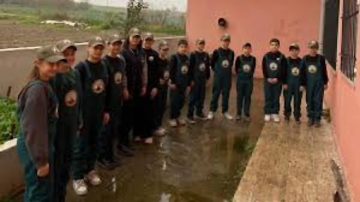 "Kızılırmak Deltası Gen&ccedil; &Ccedil;ift&ccedil;ilere Emanet" projesi &ccedil;ocuk &ccedil;ift&ccedil;iler yetiştiriyor