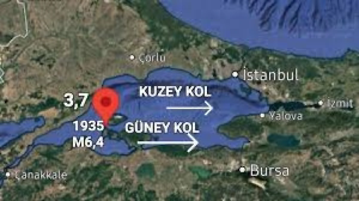 Marmara depremi sonrası enerji birikimine dikkat &ccedil;ekti