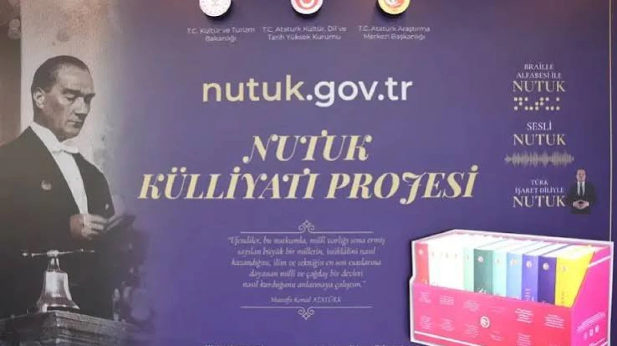 Nutuk sekiz dilde d&uuml;nyaya a&ccedil;ılıyor! Dijital platform da hizmette olacak