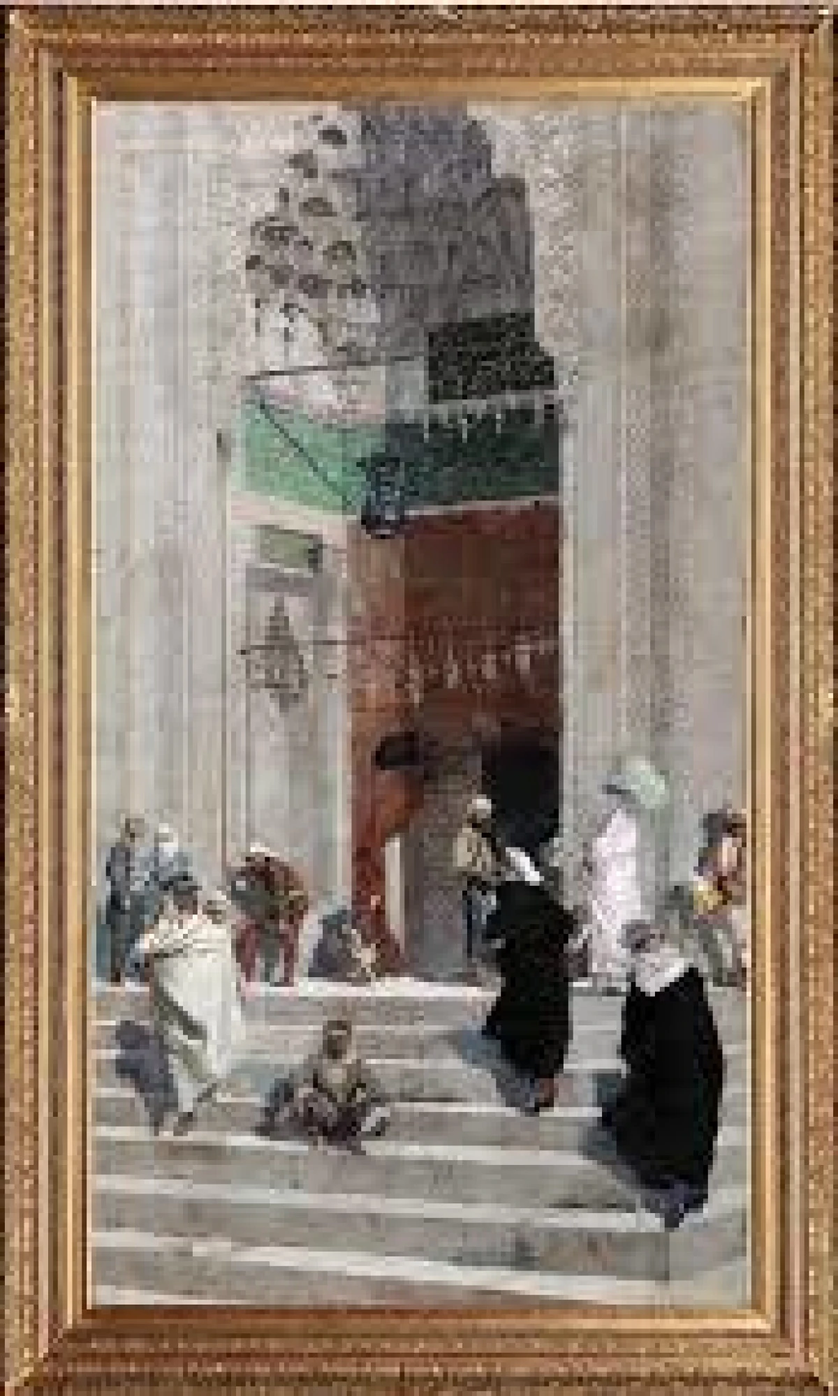 Osman Hamdi Bey'in &uuml;nl&uuml; eseri ilk kez satışta