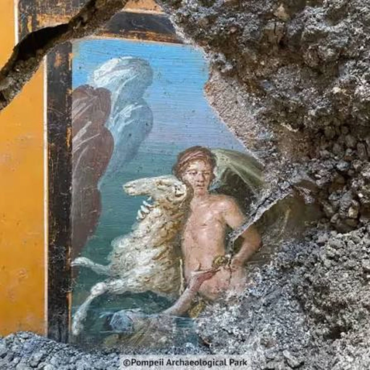 Pompeii'de Yunan mitolojisi i&ccedil;in &ccedil;alışmalar