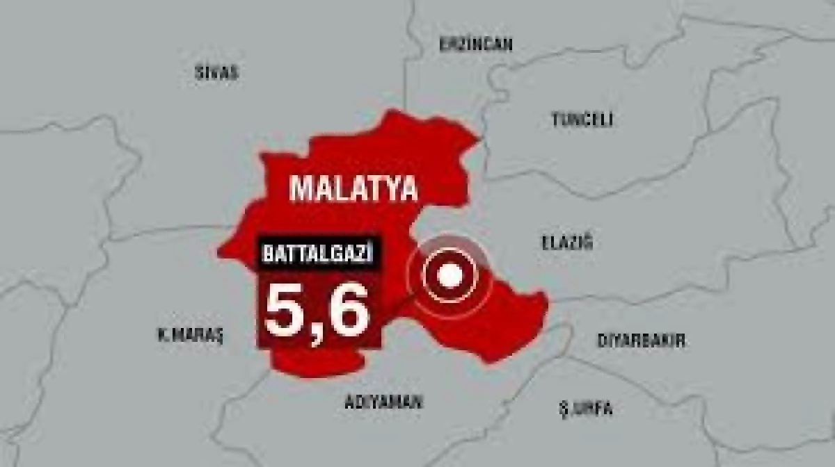 Son dakika: Malatya'da 5.6 b&uuml;y&uuml;kl&uuml;ğ&uuml;nde deprem! &Ccedil;evre illerde de hissedildi