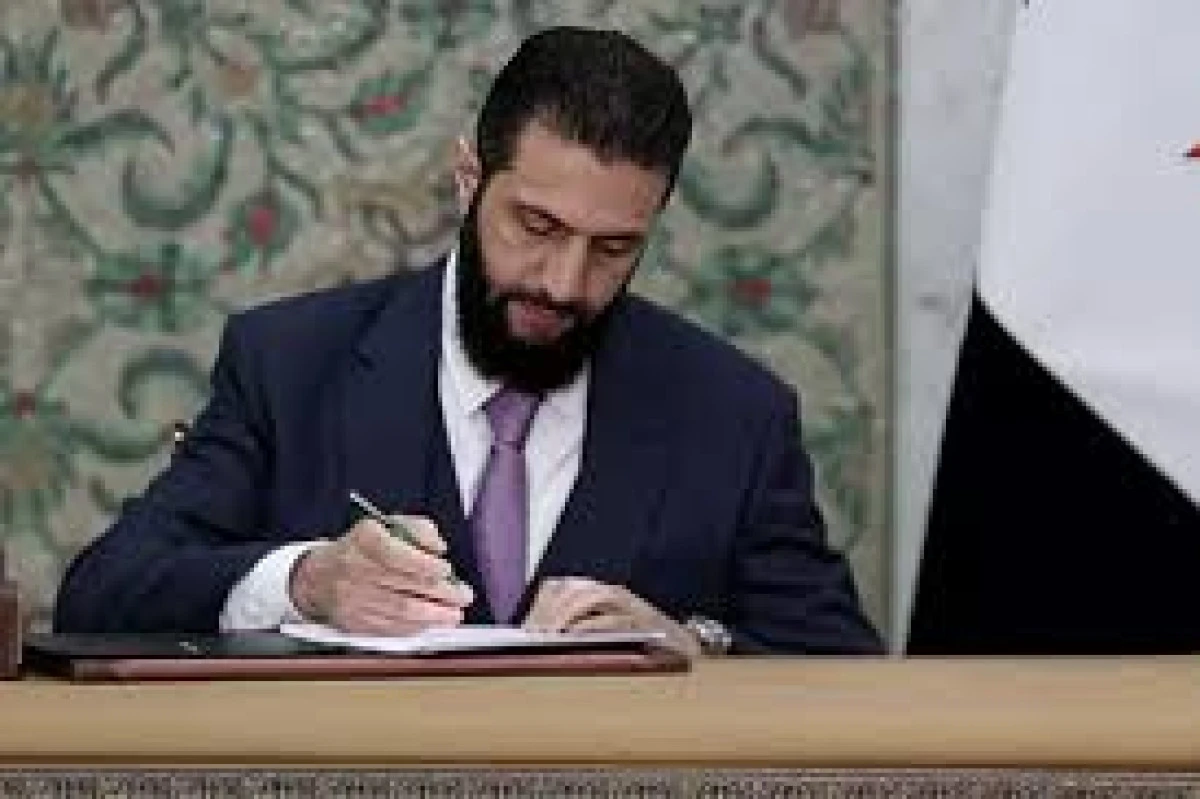 Suriye Cumhurbaşkanı Ahmed El-Şara&rsquo;dan Genel Af Kararnamesi