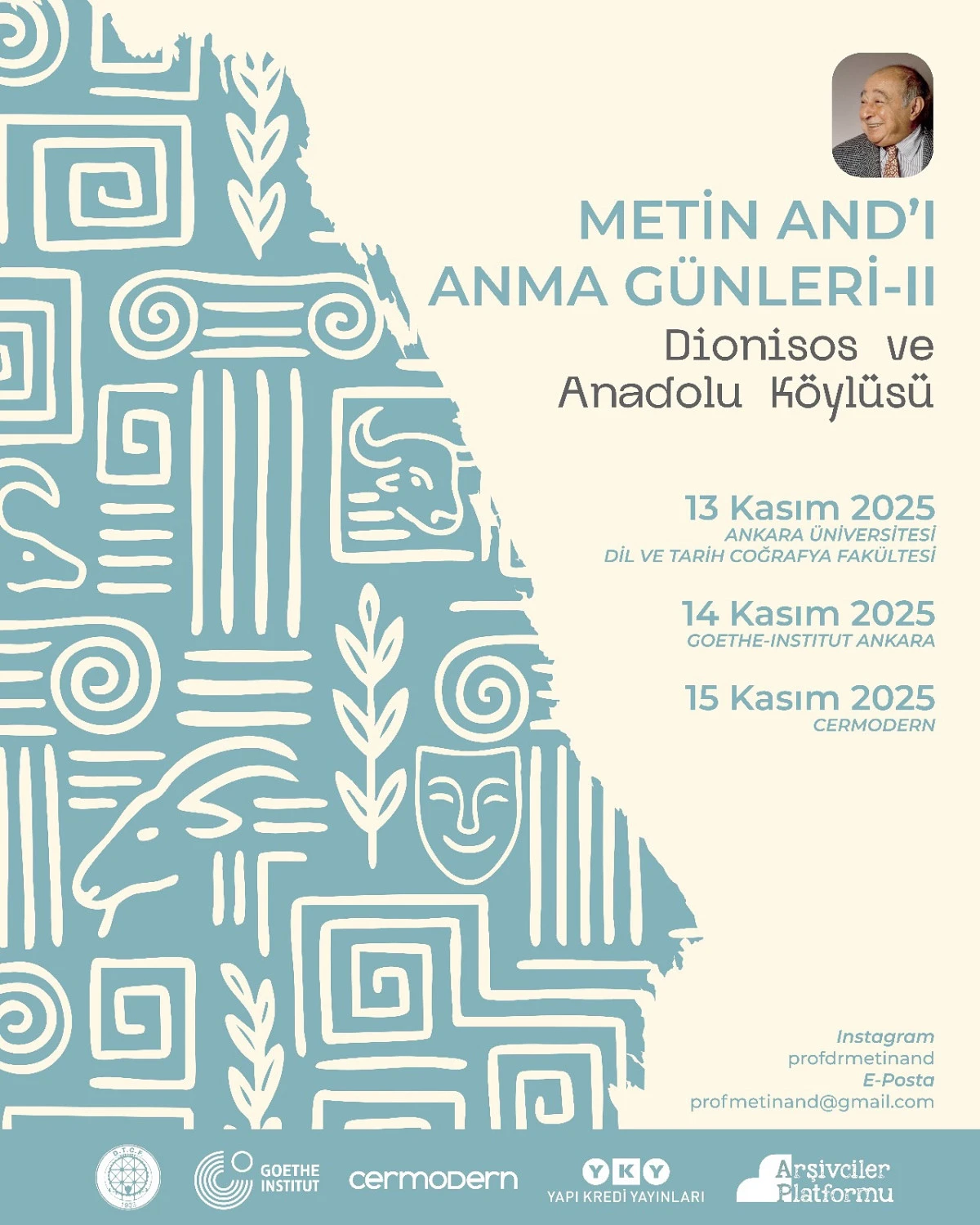 Tiyatro Biliminin Ustası Metin And Anılıyor