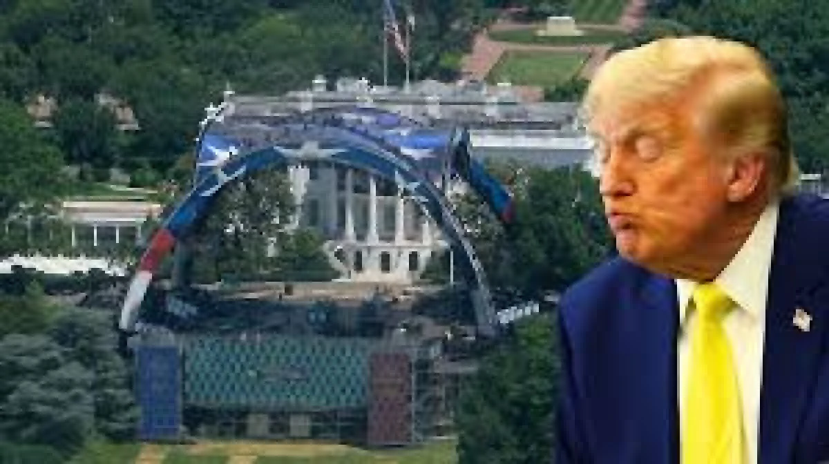 Trump 80. yaşını Beyaz Saray&rsquo;da &lsquo;kafes d&ouml;v&uuml;ş&uuml;&rsquo; ile kutluyor: '80 rakamı pek hoş gelmiyor'