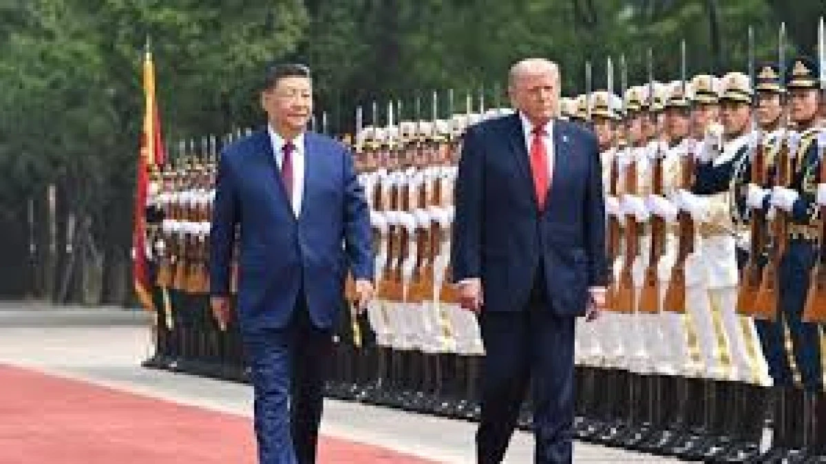 Trump Pekin'de: ABD ve &Ccedil;in liderleri, Pekin'de bir araya geldi