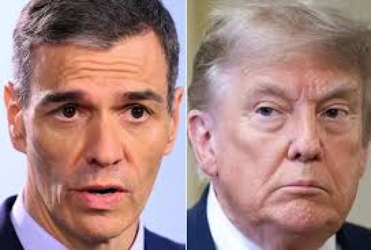  Trump ve Sanchez, 2 yıllık diplomatik gerilimin ardından D&uuml;nya Kupası finalinde buluştu