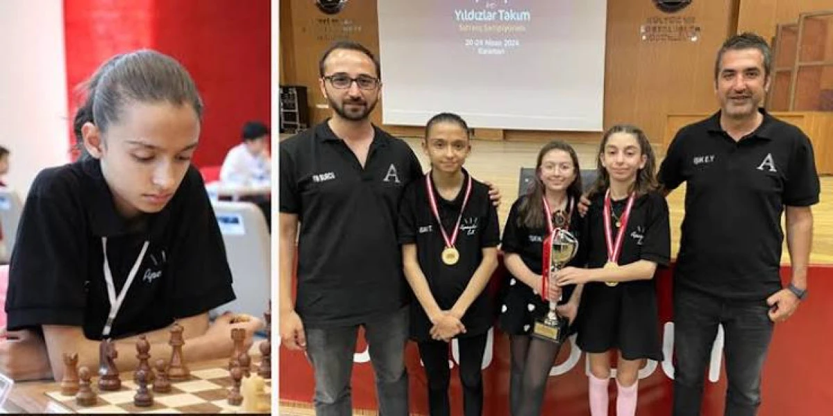 Tuana Abak satran&ccedil;ta D&uuml;nya  3'&uuml;nc&uuml;s&uuml; oldu