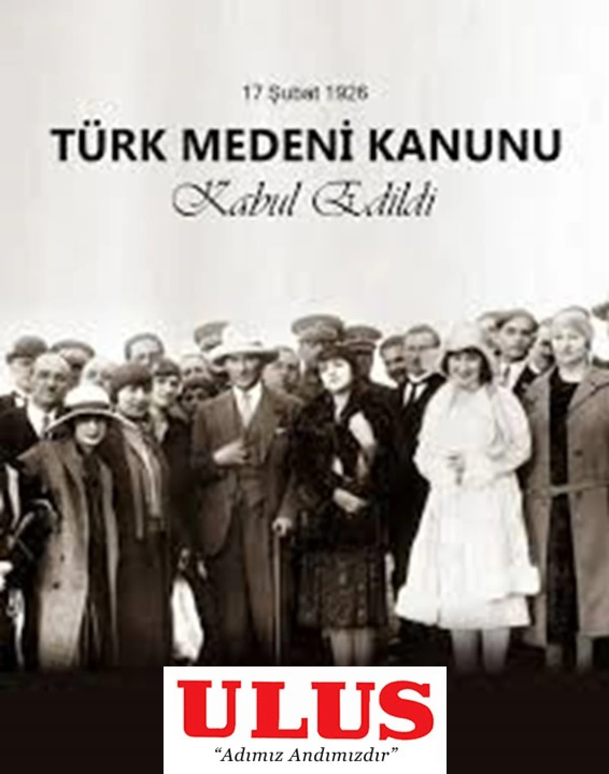 T&uuml;rk Medeni Kanunu&rsquo;nun TBMM'de Kabul&uuml;